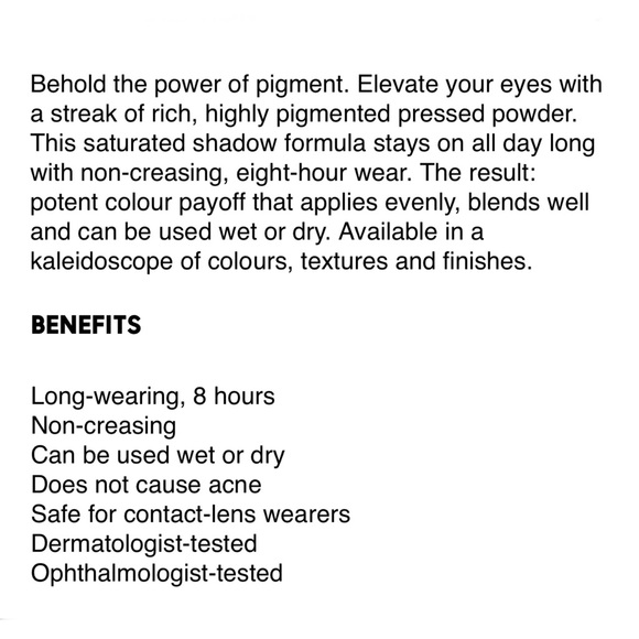 MAC Eye Shadow OMEGA Soft Matte - Picture 14 of 14